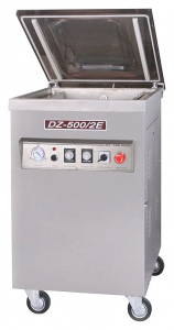 Напольный вакуумный упаковщик DZQ-500/2E (нерж., газ)